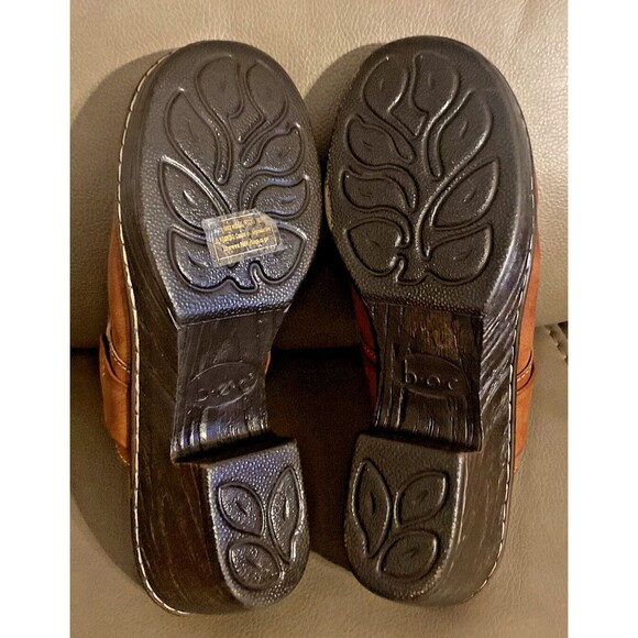 B.O.C. Women's Polly Mule Comfort Clog Brown Faux Leather Size 9M - Picture 10 of 12